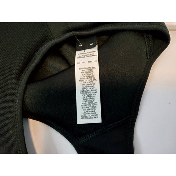 WOMENS NIKE BRA Dri-Fit Training Bra High Support Top SIZE XS (548545 010) BLACK - Picture 4 of 6